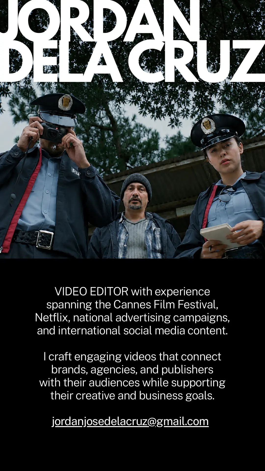 Jordan dela Cruz - video editor introduction