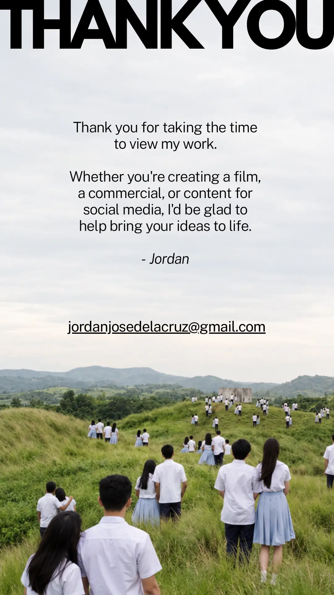 Thank you for viewing Jordan dela Cruz's work